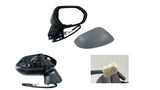 Door Mirror (RHS, Heated, with Indicator Lamp), 6 Pin 7 Hole Toyota Corolla 2018 - Current TYCO-DOM-82R - Sterling