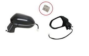Door Mirror (LHS, Heated, Folding, Light) Toyota Corolla ZWE211 2018 - Onwards TYCO-DOM-83L - Sterling