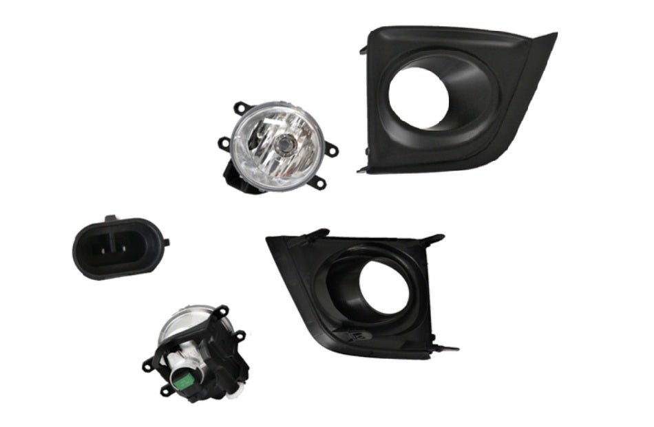 Front Fog Light Cover (LHS, Black Mould) Toyota Corolla ZRE172 2013 - 2019 TYCO-FOL-19L - Sterling