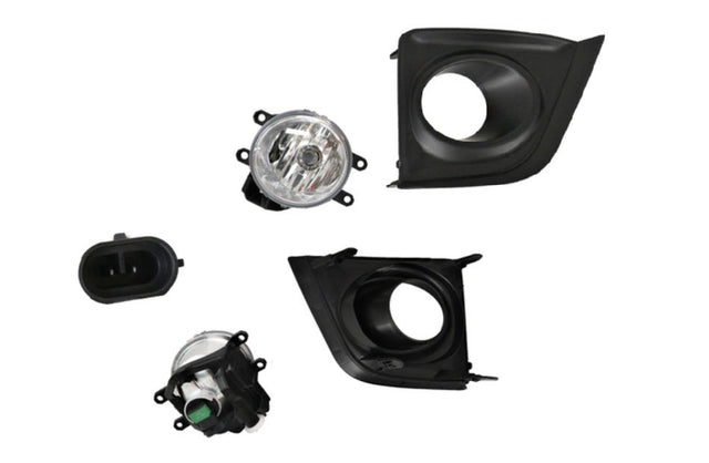 Front Fog Light Cover (LHS, Black Mould) Toyota Corolla ZRE172 2013 - 2019 TYCO-FOL-19L - Sterling