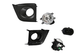 Front Fog Light Cover (RHS, Black Moulded) Toyota Corolla ZRE172 2013 - 2019 TYCO-FOL-19R - Sterling