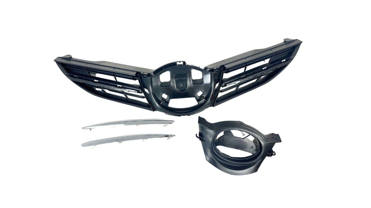 Grille (Black, Chrome Moulding) Toyota Corolla ZRE182 2013 - 2015 TYCO-GRI-647F - Sterling