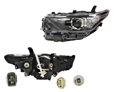 Headlight (Halogen, LHS) with LED DRL Toyota Corolla ZRE182 2015 - 2018 TYCO-HEL-87L - Sterling Parts
