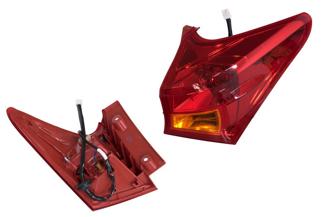 Tail Light (RHS, Red/Amber) Toyota Corolla ZRE182 2013 - 2015 TYCO-TAL-1985R - Sterling