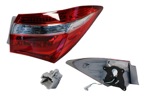 Tail Light (Outer, RHS) Toyota Corolla ZRE172 2013 - 2016 TYCO-TAL-1988R - Sterling Parts
