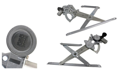 Hybrid Front Window Regulator RHS (2-Pin, With Motor) Toyota Corolla ZRE182/ZWE186 01/2013 - 07/2018 TYCO-WIR-66R - Sterling Parts