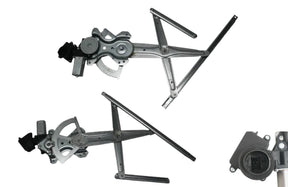 Hybrid Front Window Regulator LHS (7-Pin, With Motor) Toyota Corolla ZRE182/ZWE186 01/2013 - 07/2018 TYCO-WIR-67L - Sterling