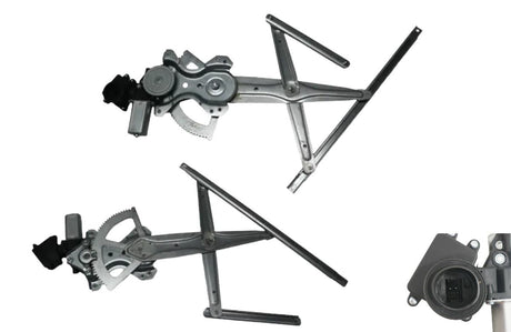 Hybrid Front Window Regulator LHS (7-Pin, With Motor) Toyota Corolla ZRE182/ZWE186 01/2013 - 07/2018 TYCO-WIR-67L - Sterling Parts