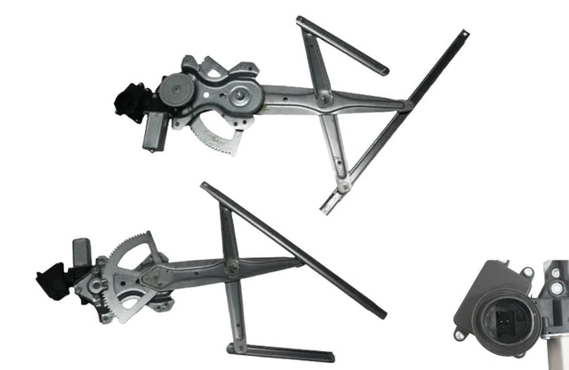 Hybrid Front Window Regulator LHS (7-Pin, With Motor) Toyota Corolla ZRE182/ZWE186 01/2013 - 07/2018 TYCO-WIR-67L - Sterling