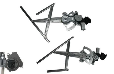 Hybrid Front Window Regulator RHS (7-Pin, With Motor) Toyota Corolla ZRE182/ZWE186 01/2013 - 07/2018 TYCO-WIR-67R - Sterling Parts