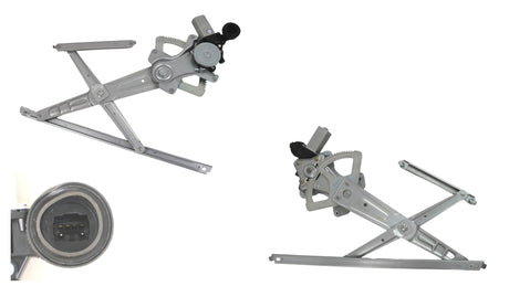 Front Window Regulator LHS (6-Pin, With Motor) Toyota Corolla ZRE172 12/2013 - 12/2019 TYCO-WIR-73L - Sterling Parts