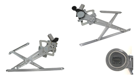 Front Window Regulator RHS (6-Pin, With Motor) Toyota Corolla ZRE172 12/2013 - 12/2019 TYCO-WIR-73R - Sterling Parts