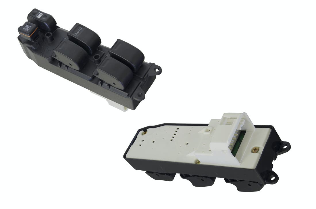 Main Switch (4 Button, RHS) Toyota Corolla ZZE122/ZZE123 Front Window 2001 - 2004 TYCO-WIS-11R - Sterling