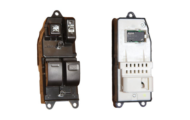 Front Main Window Switch (2 Buttons, RHS) Toyota Corolla ZZE122/ZZE123 2001 - 2007 TYCO-WIS-12R - Sterling