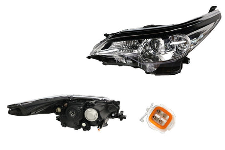 Headlight (LHS, with Motor) Toyota Fortuner GUN156 2015 - 2020 TYFT-HEL-03L - Sterling Parts