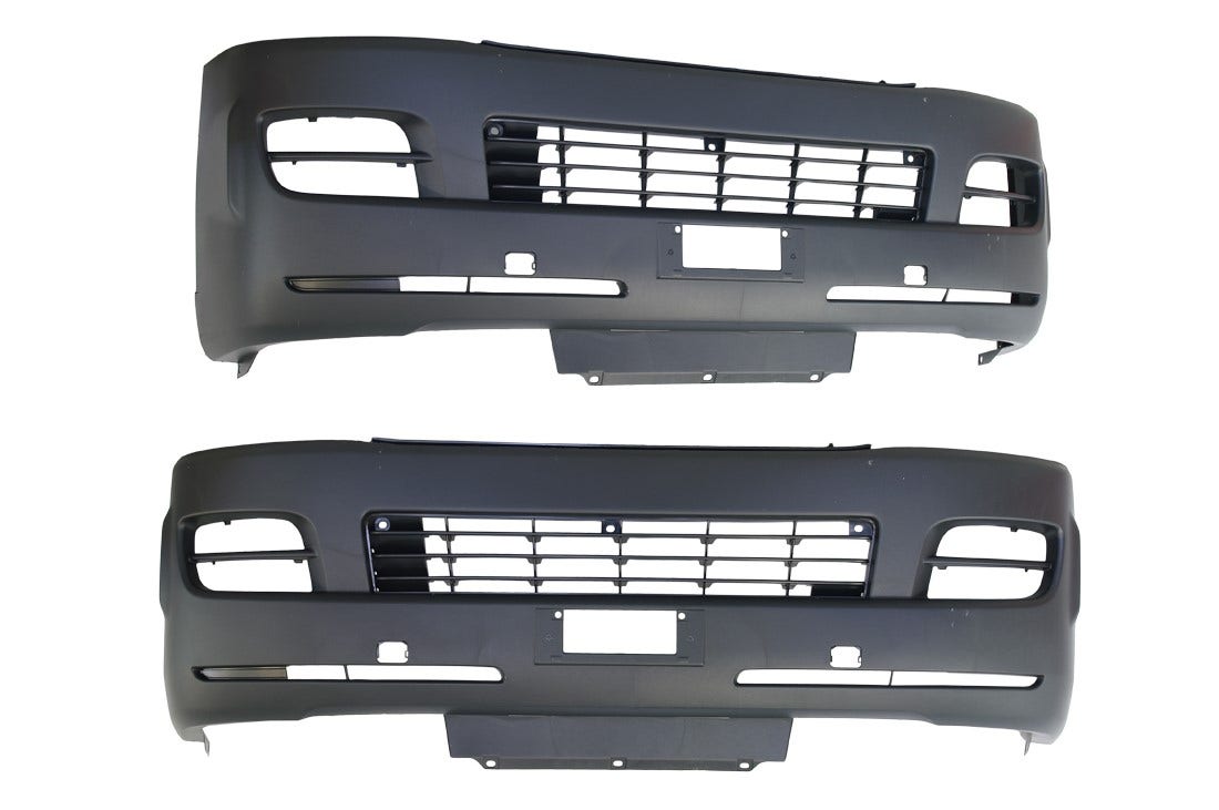Front Bumper Bar Cover (TRH/KDH) Toyota Hiace LWB 2005 - 2010 TYHI-BAR-04F - Sterling