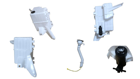 Washer Bottle (1 Motor, Twin Front Outlet) Toyota Hiace/Granvia GDH300 2019 - Onwards TYHI-BOT-19N - Sterling Parts