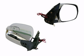 Door Mirror (RHS, Electric, Chrome with LED) Toyota Hiace TRH/KDH 2005 - 2013 TYHI-DOM-104R - Sterling