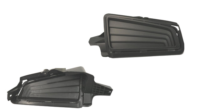 Front Fog Light Cover (LHS, Black, No Hole) Toyota Hiace GDH300/GRH300 2019 - Onwards TYHI - FLC - 11L - Sterling Parts - Grilles & Bumper Parts - Sterling Parts