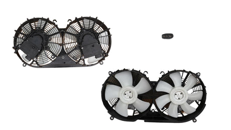 Radiator Fan (Dual, Outer Shroud) Toyota Hiace KDH/TRH 2013 - 2019 TYHI-FNR-08F - Sterling Parts