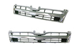 Front Grille (Chrome/Black), TRH/KDH Toyota Hiace SLWB 2010 - 2013 TYHI - GRI - 118F - Sterling Parts - Grilles & Bumper Parts - Sterling Parts