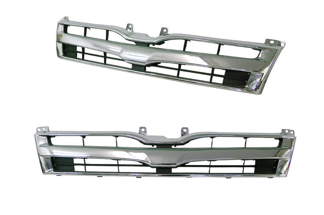 Front Grille (Chrome/Black), TRH/KDH Toyota Hiace SLWB 2010 - 2013 TYHI - GRI - 118F - Sterling Parts - Grilles & Bumper Parts - Sterling Parts