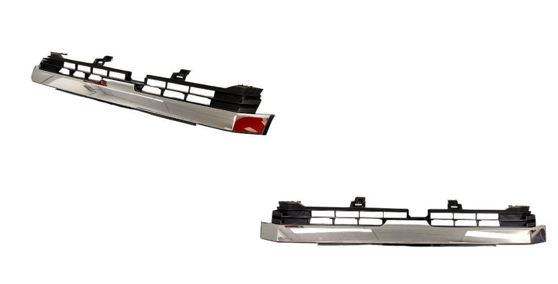 Front Grille (Chrome/Black, with Radar Sensor Hole) Toyota Hiace GDH300/GRH300 2019 - Onwards TYHI - GRI - 126F - Sterling Parts - Grilles & Bumper Parts - Sterling Parts