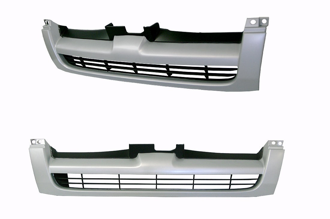 Front Grille (Silver), TRH/KDH Toyota Hiace LWB 2005 - 2007 TYHI - GRI - 95F - Sterling Parts - Grilles & Bumper Parts - Sterling Parts