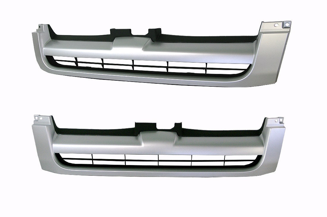 Front Grille (Silver), TRH/KDH Toyota Hiace SLWB 2005 - 2007 TYHI - GRI - 97F - Sterling Parts - Grilles & Bumper Parts - Sterling Parts
