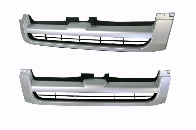 Front Grille (Silver), TRH/KDH Toyota Hiace SLWB 2005 - 2007 TYHI - GRI - 97F - Sterling Parts - Grilles & Bumper Parts - Sterling Parts