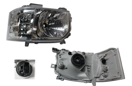 Headlight (LHS, E-Mark), TRH/KDH Low Roof Toyota Hiace LWB 2013 - 2019 TYHI-HEL-83L - Sterling Parts