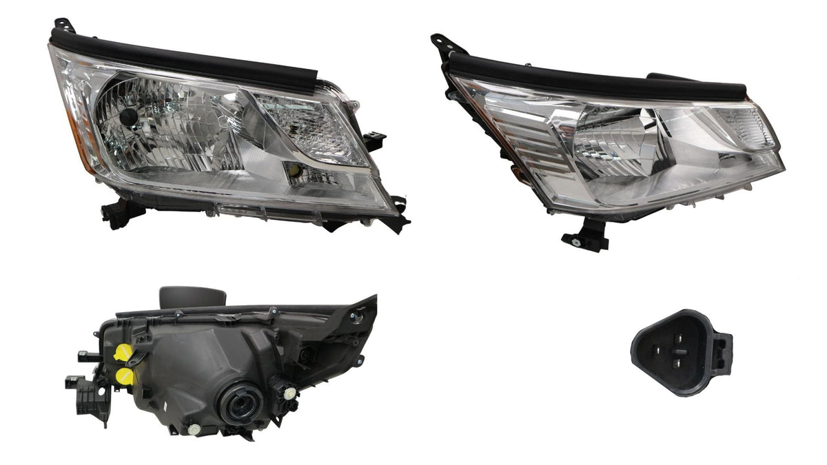 Headlight (RHS, with Motor Adjuster, without Globe) Toyota Hiace 2019 - Current TYHI-HEL-88R - Sterling