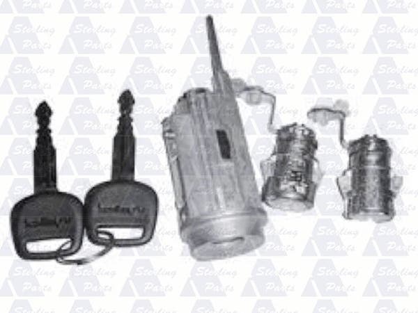 Lock Set (Complete Ignition & Door Locks) Toyota Hiace YH50/YH60/YH70 1983 - 1989 TYHI - IDL - 50N - Sterling Parts - Door Locks & Latches - Sterling Parts