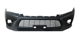 Front Bar Cover (Textured, with Fog Light Hole & Insert) Toyota Hilux 2WD 2018 - 2020 TYHX-BAR-9703F - Sterling