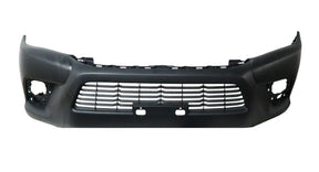Front Bar Cover (Textured, with Fog Light Hole & Insert) Toyota Hilux 2WD 2018 - 2020 TYHX-BAR-9703F - Sterling