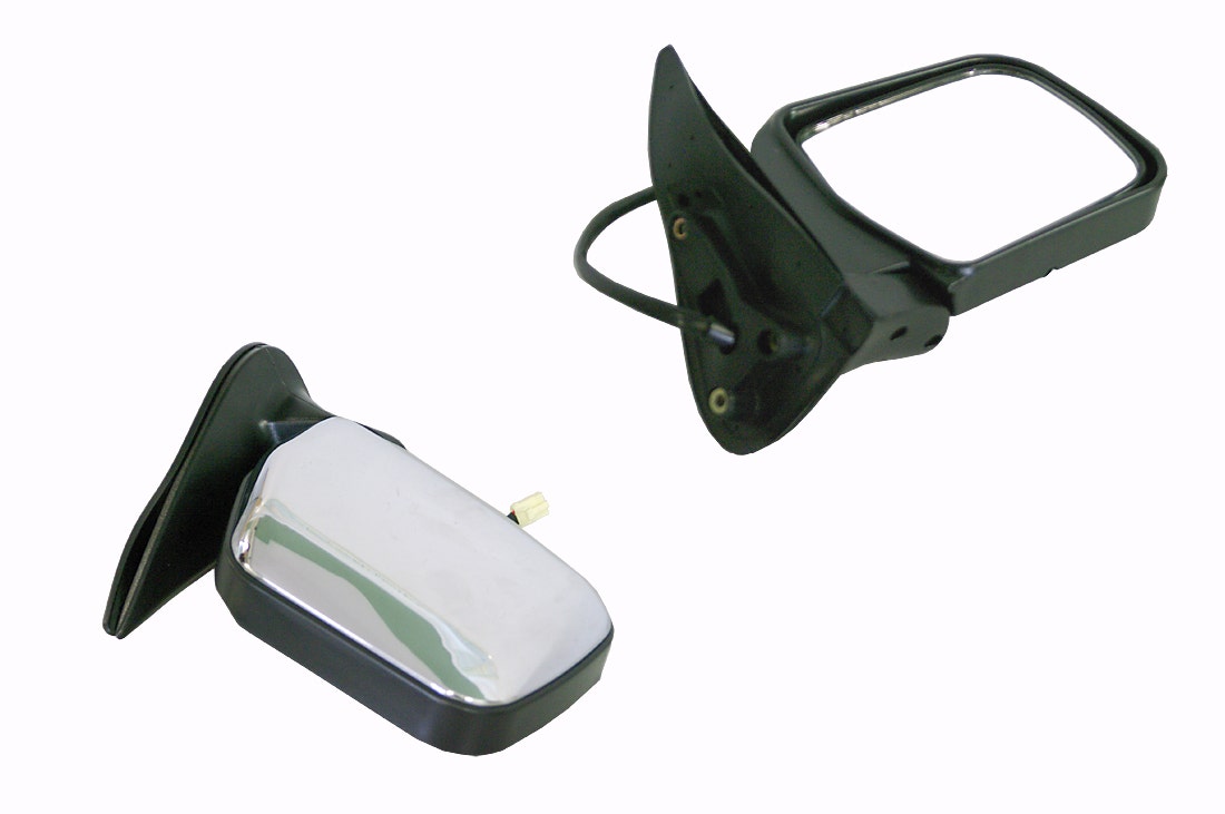 Electric Door Mirror (RHS, Chrome/Black) Toyota Hilux LN169 1997 - 2005 TYHX - DOM - 98R - Sterling Parts - Exterior Mirrors - Sterling Parts