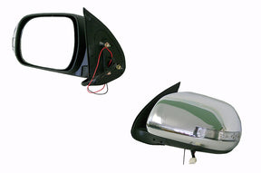Door Mirror (LHS, Electric, Chrome, LED) Toyota Hilux 2005 - 2011 TYHX - DOM - 9908L - Sterling Parts - Exterior Mirrors - Sterling Parts