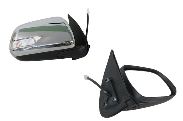 Door Mirror (LHS, Electric, Chrome, with Blinker) Toyota Hilux 2011 - 2015 TYHX - DOM - 9914L - Sterling Parts - Exterior Mirrors - Sterling Parts