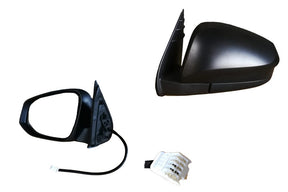 Door Mirror (Electric, Black, LHS) without Blinker Toyota Hilux 07/2015 - ONWARDS TYHX - DOM - 9915L - Sterling Parts - Exterior Mirrors - Sterling Parts