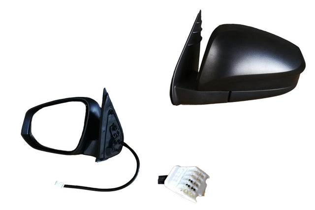 Door Mirror (Electric, Black, LHS) without Blinker Toyota Hilux 07/2015 - ONWARDS TYHX - DOM - 9915L - Sterling Parts - Exterior Mirrors - Sterling Parts