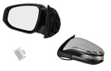 Door Mirror (LHS, Electric, Chrome, LED Indicator, Folding) Toyota Hilux 2015 - Onwards TYHX - DOM - 9919L - Sterling Parts - Exterior Mirrors - Sterling Parts
