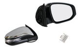 Door Mirror (RHS, Electric, Chrome, LED, Folding) Toyota Hilux 2015 - Current TYHX-DOM-9919R - Sterling