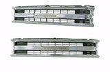 Front Grille (3 Piece, Black) Toyota Hilux RN85 1991 - 1994 TYHX - GRI - 27F - Sterling Parts - Grilles & Bumper Parts - Sterling Parts