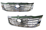 Front Grille (Full Chrome) Toyota Hilux TGN/KUN/GGN 2011 - 2015 TYHX - GRI - 73F - Sterling Parts - Grilles & Bumper Parts - Sterling Parts