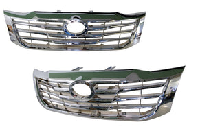 Front Grille (Full Chrome) Toyota Hilux TGN/KUN/GGN 2011 - 2015 TYHX - GRI - 73F - Sterling Parts - Grilles & Bumper Parts - Sterling Parts