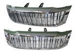 Front Grille (Vertical Bar, Full Chrome) Toyota Hilux TGN/GGN/KUN 2011 - 2015 TYHX - GRI - 77F - Sterling Parts - Grilles & Bumper Parts - Sterling Parts