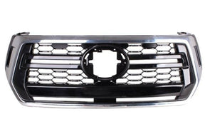 Grille (Black with Chromed Frame) Toyota Hilux SR/SR5 2018 - 2020 TYHX-GRI-8605F - Sterling