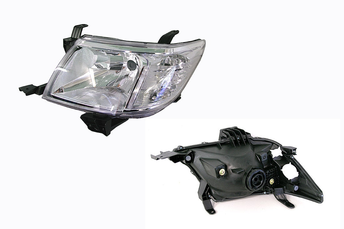Headlight (LHS), TGN/KUN/GGN Toyota Hilux 2011 - 2015 TYHX - HEL - 58L - Sterling Parts - Headlight Assemblies - Sterling Parts