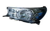 Headlight (LHS, Halogen H4, Manual) Toyota Hilux 2015 - 2020 TYHX - HEL - 60L - Sterling Parts - Headlight Assemblies - Sterling Parts