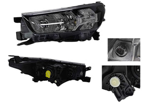 Headlight (LHS, Halogen H11/HB3) with Motor Adjuster Toyota Hilux 4WD 2020 - ON TYHX - HEL - 66L - Sterling Parts - Headlight Assemblies - Sterling Parts